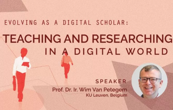 Belgian Visiting Prof Talks on Digital Teaching and Researching