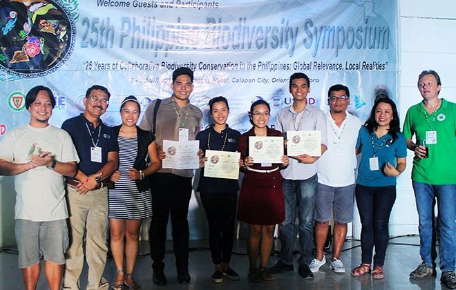 Student biologists win awards in National Biodiversity Symposium