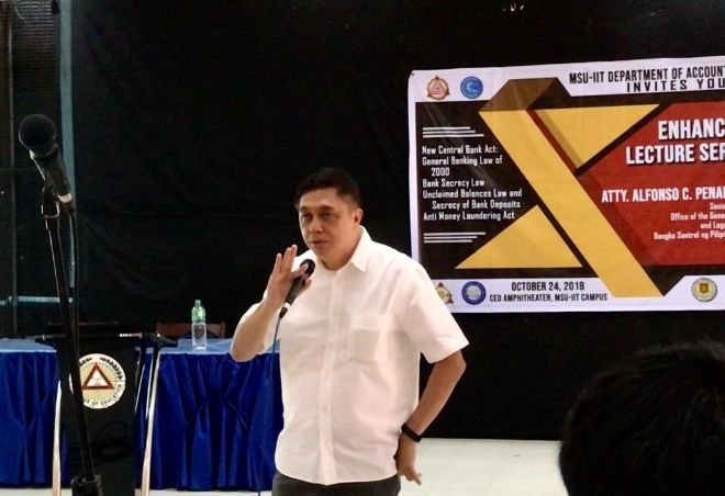 Dept. of Accountancy, CBAA partners with Bangko Sentral ng Pilipinas for reinforcing lecture