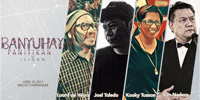 MSU-IIT celebrates  National Literature Month; celebrated poets to perform on April 10 at Gym