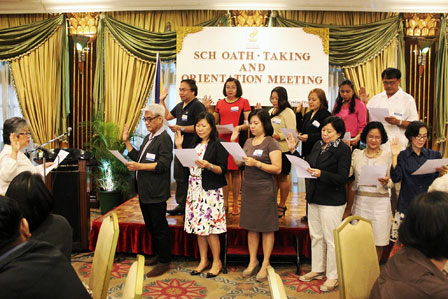 Batara and Ortega take oath as officers of NCCA’s two Executive Councils