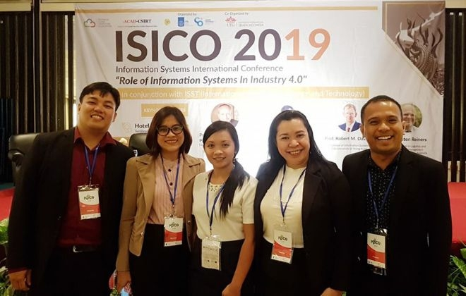 CCS Faculty and Students Present Papers at the 5th ISICO in Surabaya, Indonesia