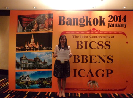 CBAA’s Marapao presents paper in Bangkok Social Science International Confab