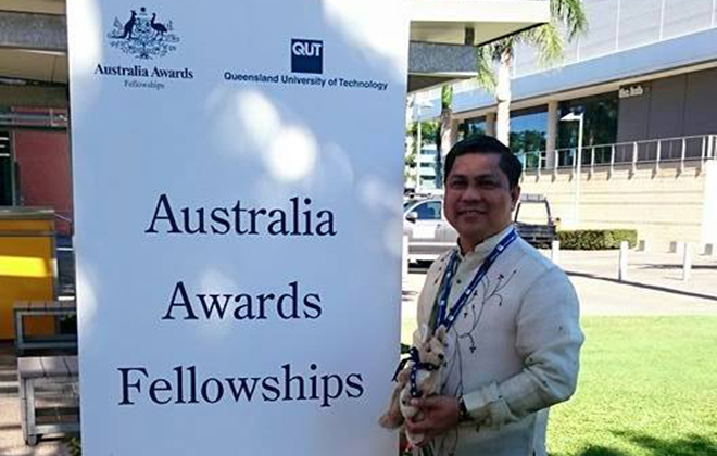 CED’s Abucayon receives Australia Awards Fellowship