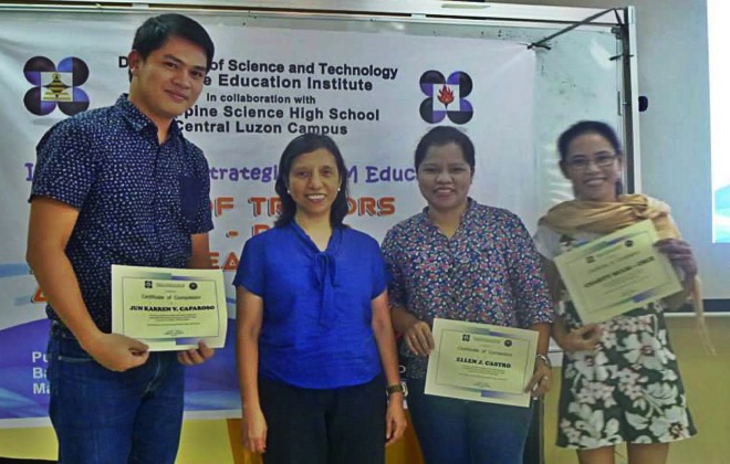 DOST-SEI teacher-training program for CEd faculty members