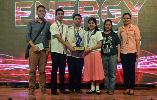 CEd’s IDS wins championship in Northern Mindanao’s Energy Quiz