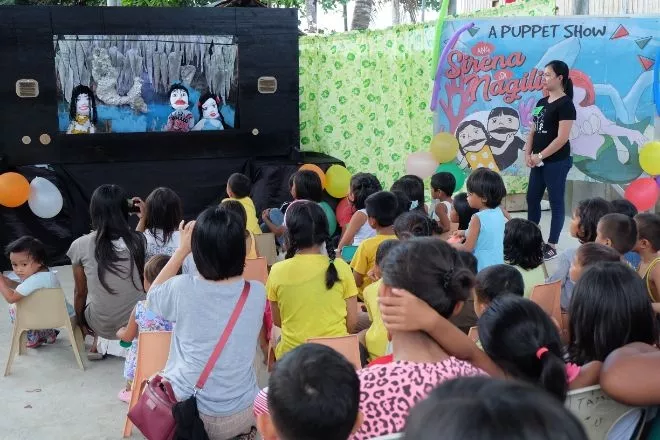 CPRT Students perform puppet show to promote environmental awareness